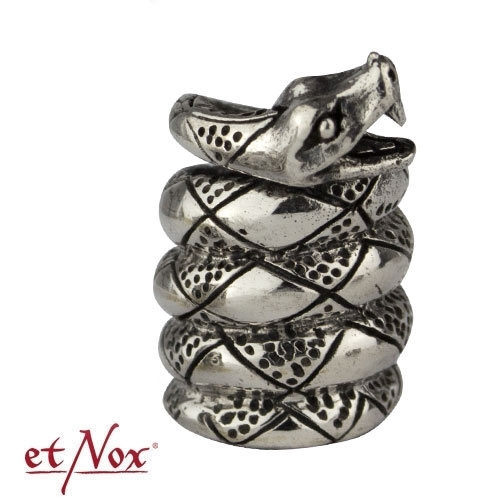 koralik do brody SNAKE , srebro 925 średnica 0.7 cm