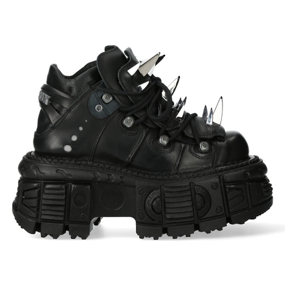 buty NEW ROCK CRUST NEGRO, TANK NEGRO sin herrajes [M-106G-C1]