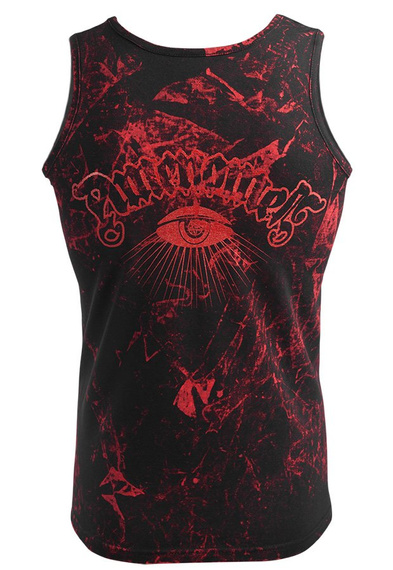 koszulka na ramiączkach AMENOMEN - PENTAGRAM (OMEN096KR ALLPRINT RED)