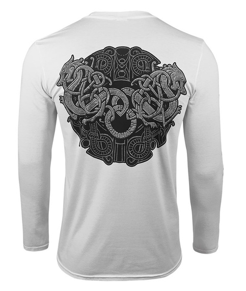 longsleeve AMON AMARTH - GREY SKULL